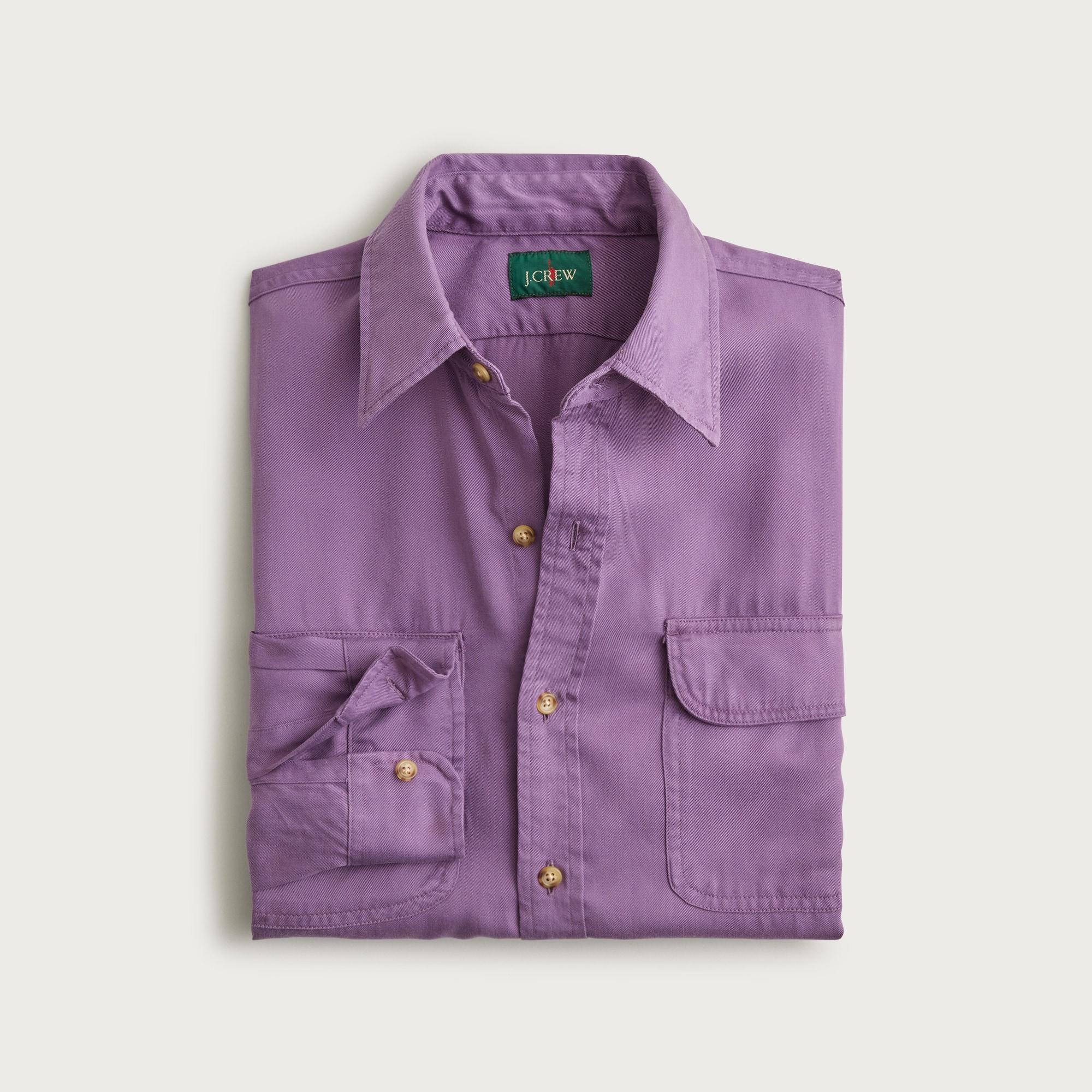 Two-pocket workshirt in TENCEL™ lyocell Product Image