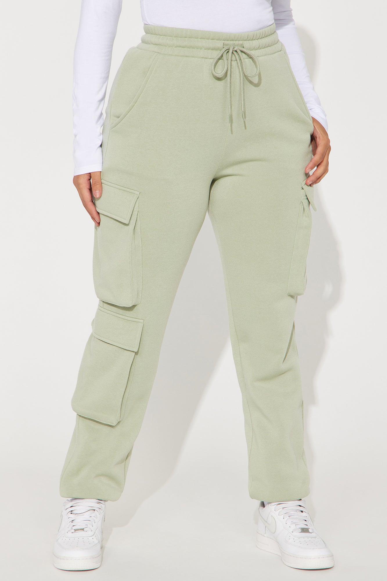 Hazel Cargo Lounge Jogger - Sage Product Image