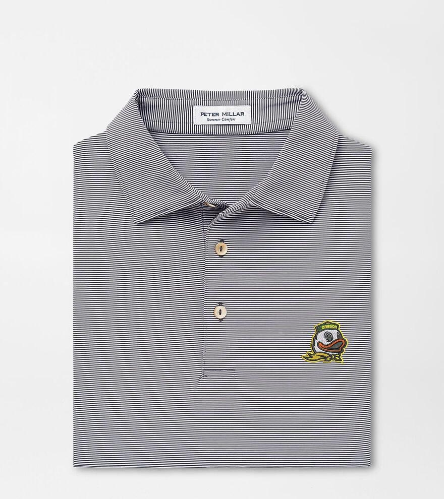 Alcorn State Jubilee Stripe Performance Polo Product Image