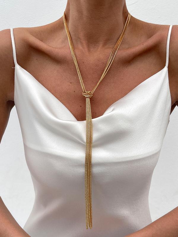 Tasseled Necklaces Accessories Product Image