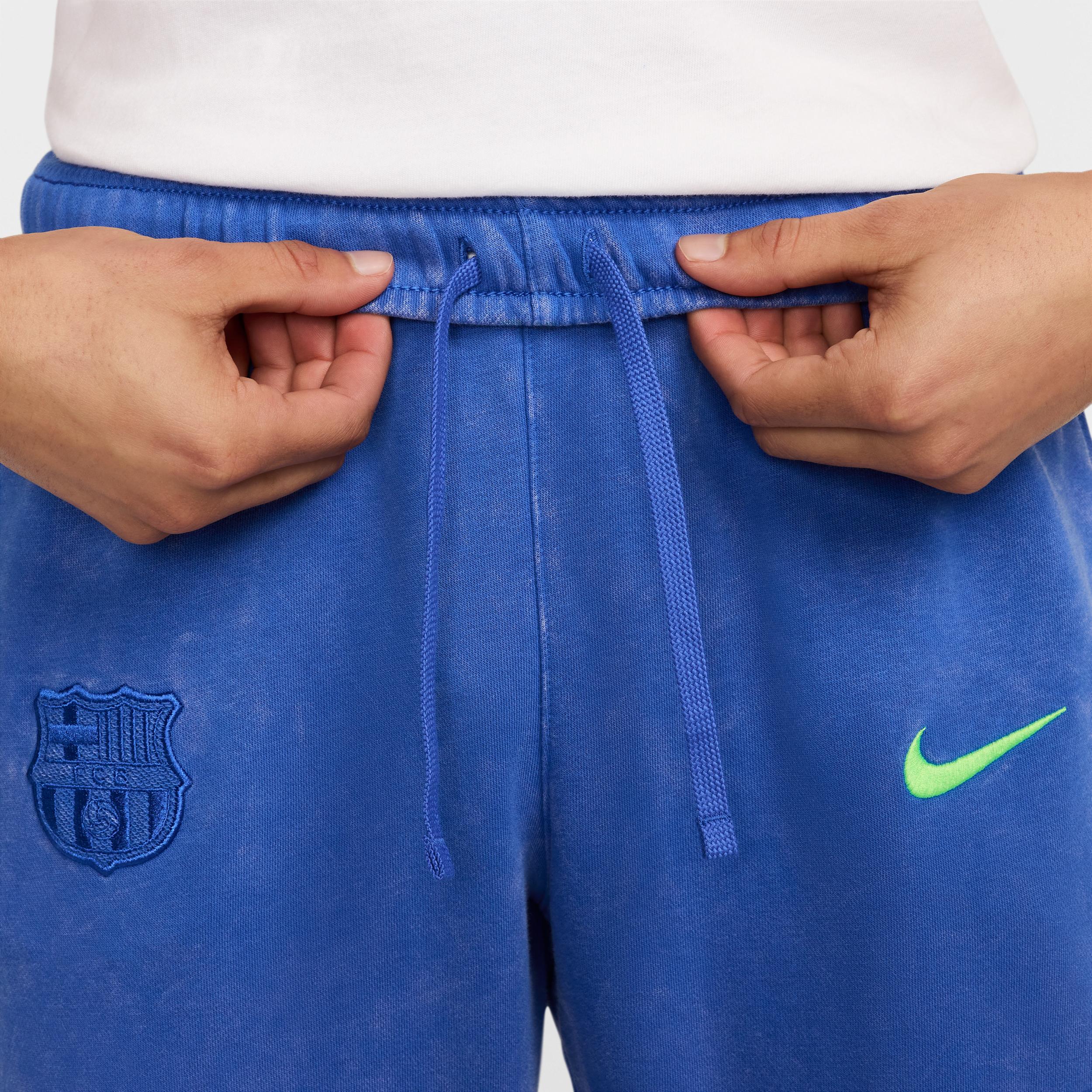FC Barcelona Club Third Nike Men's Soccer French Terry Jogger Pants Product Image