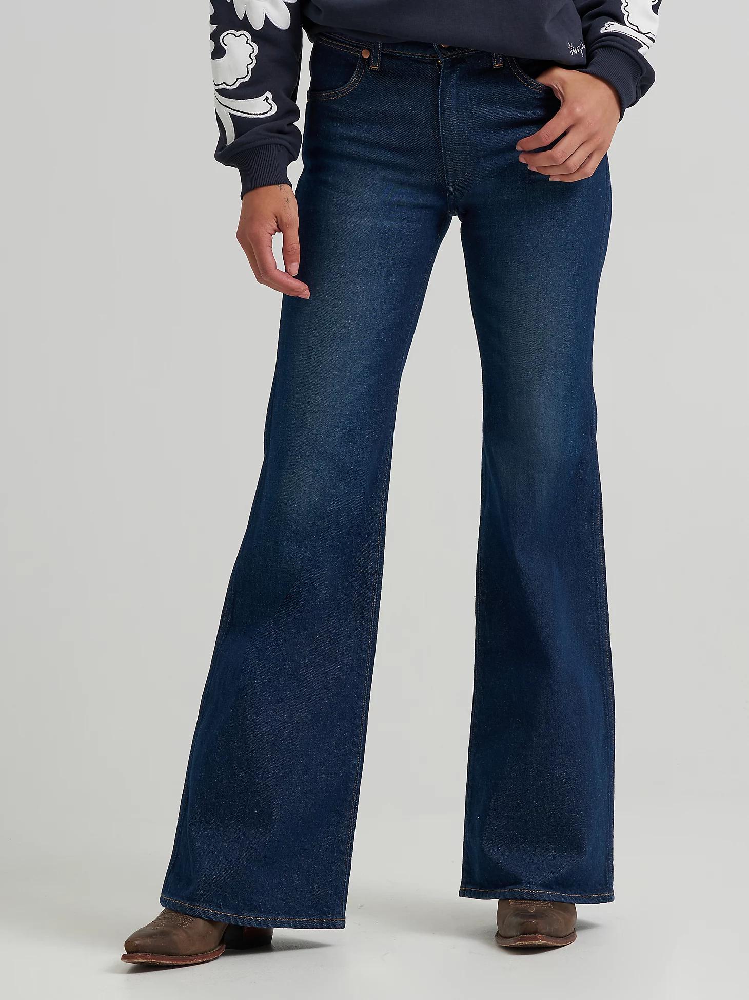 Women's 70's Flare Jean in Whirlpool Product Image