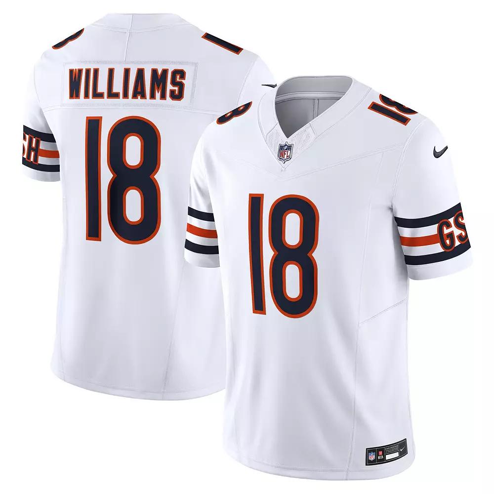 Men's Nike Caleb Williams White Chicago Bears Vapor F.U.S.E. Limited Jersey,  Product Image