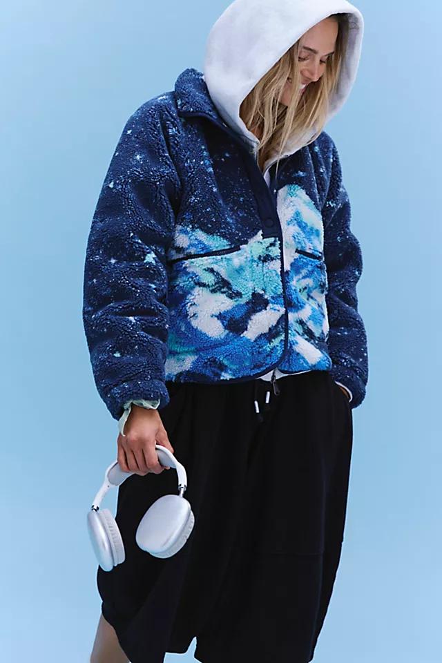 Hit The Slopes Printed Fleece Jacket Product Image
