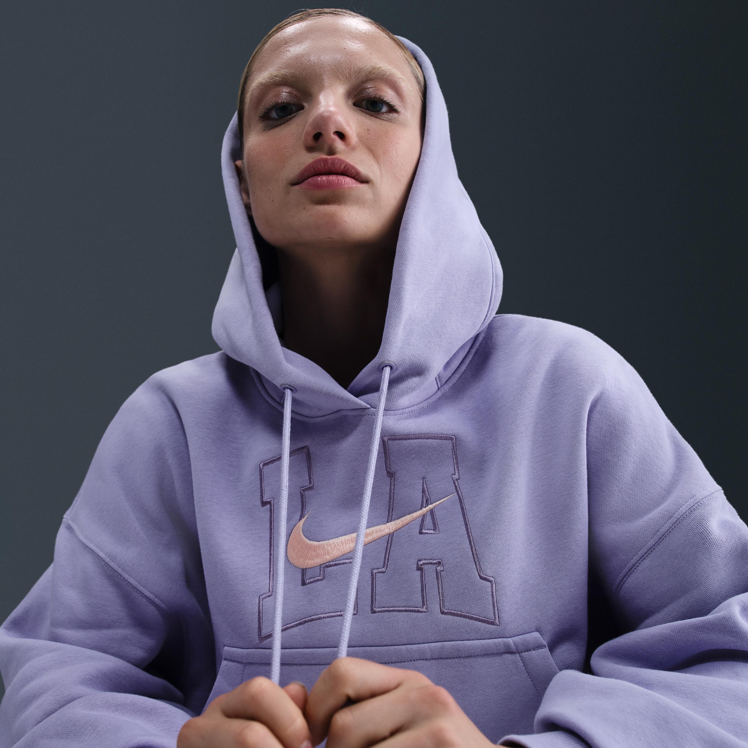 Womens Nike Sportswear Phoenix Fleece Over-Oversized Hoodie | HQ3024-533 Product Image