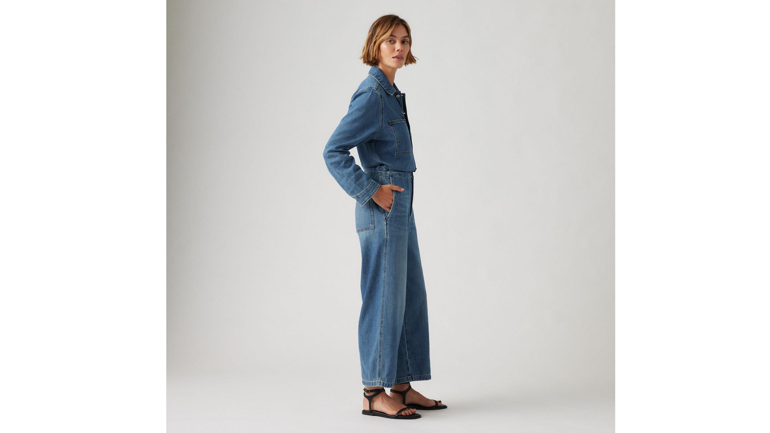 Linen+ Denim Iconic Jumpsuit Product Image