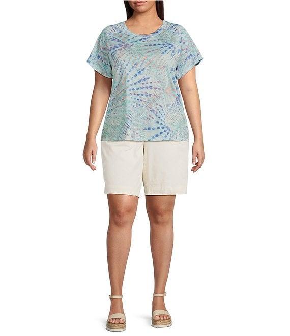 Democracy Plus Size #double;Ab#double;solution® Sky Rise Bermuda Pants Product Image