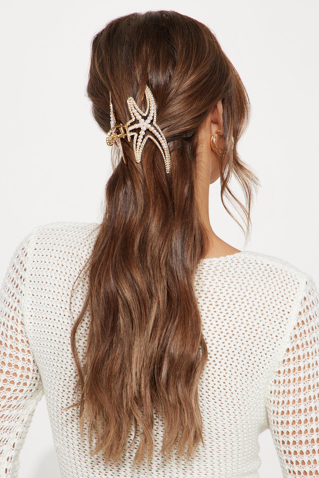 Starfish Claw Clip - Gold Product Image