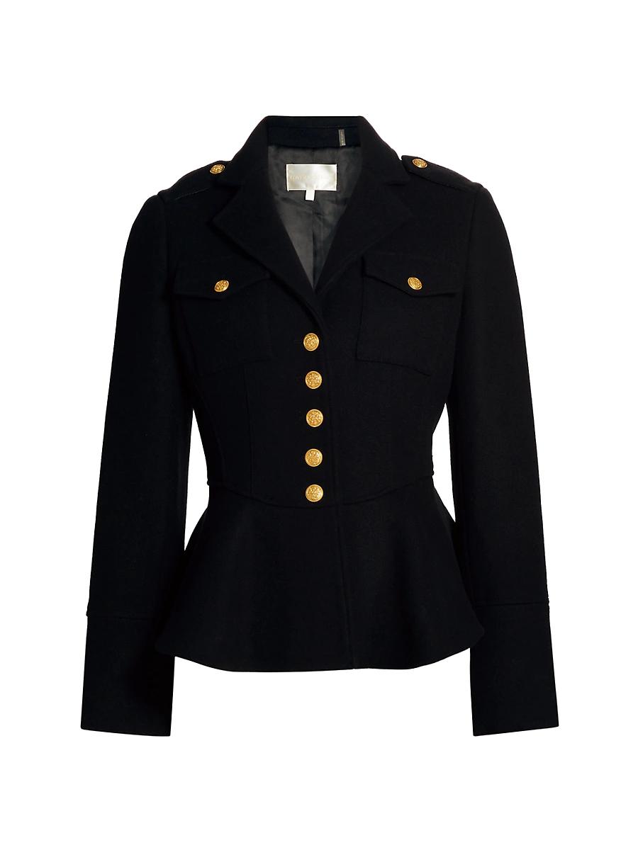 Womens Renaud Military Theda Wool-Blend Jacket Product Image