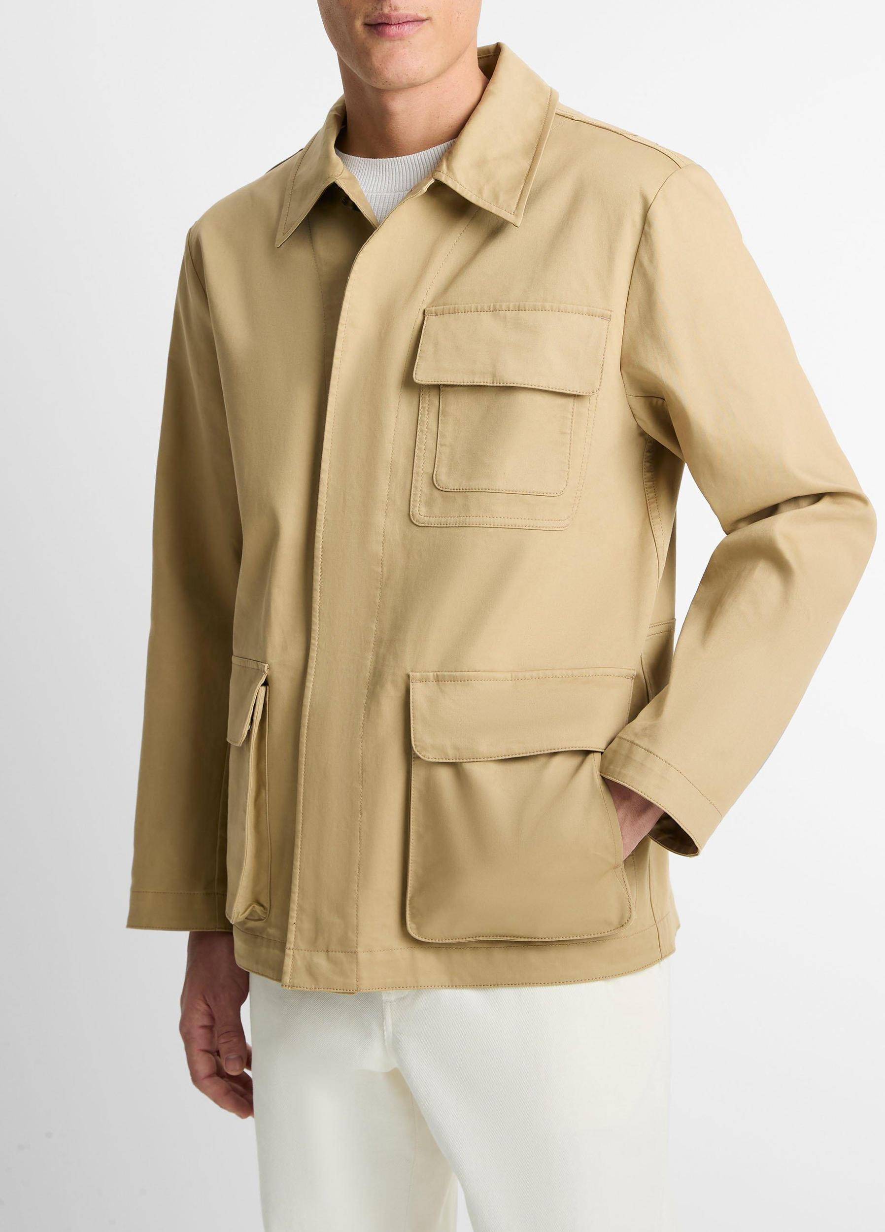 Italian Bonded Cotton Hunting Jacket Product Image