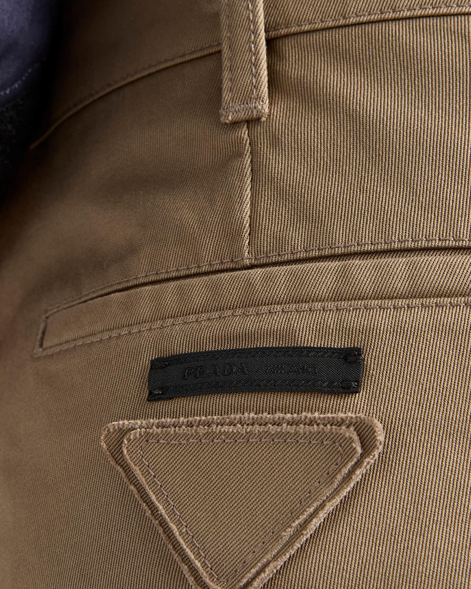 Men's Light Cotton Chino Pants Product Image