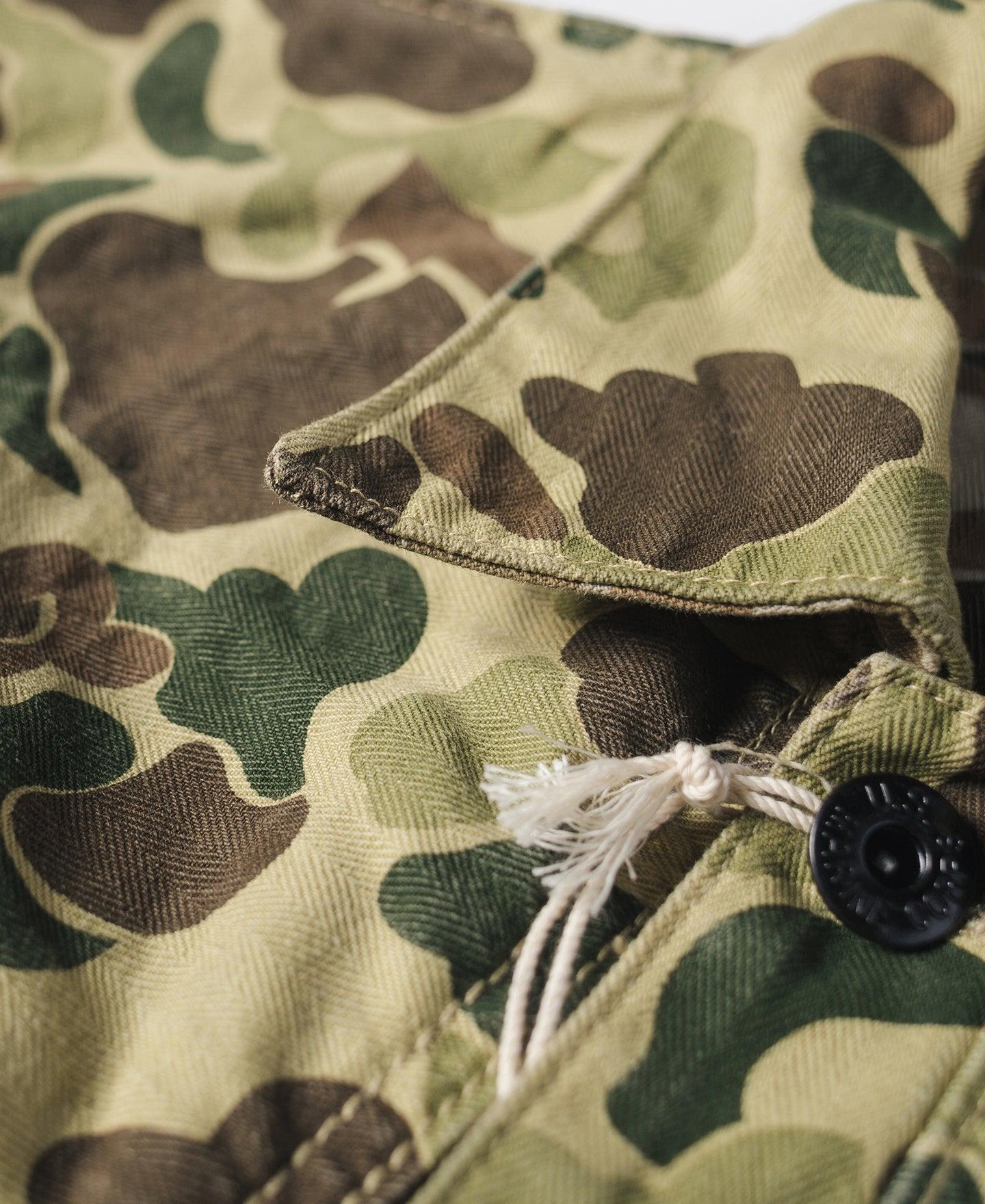 WWII USMC Type P-44 HBT Duck Hunter Camo Jacket Product Image