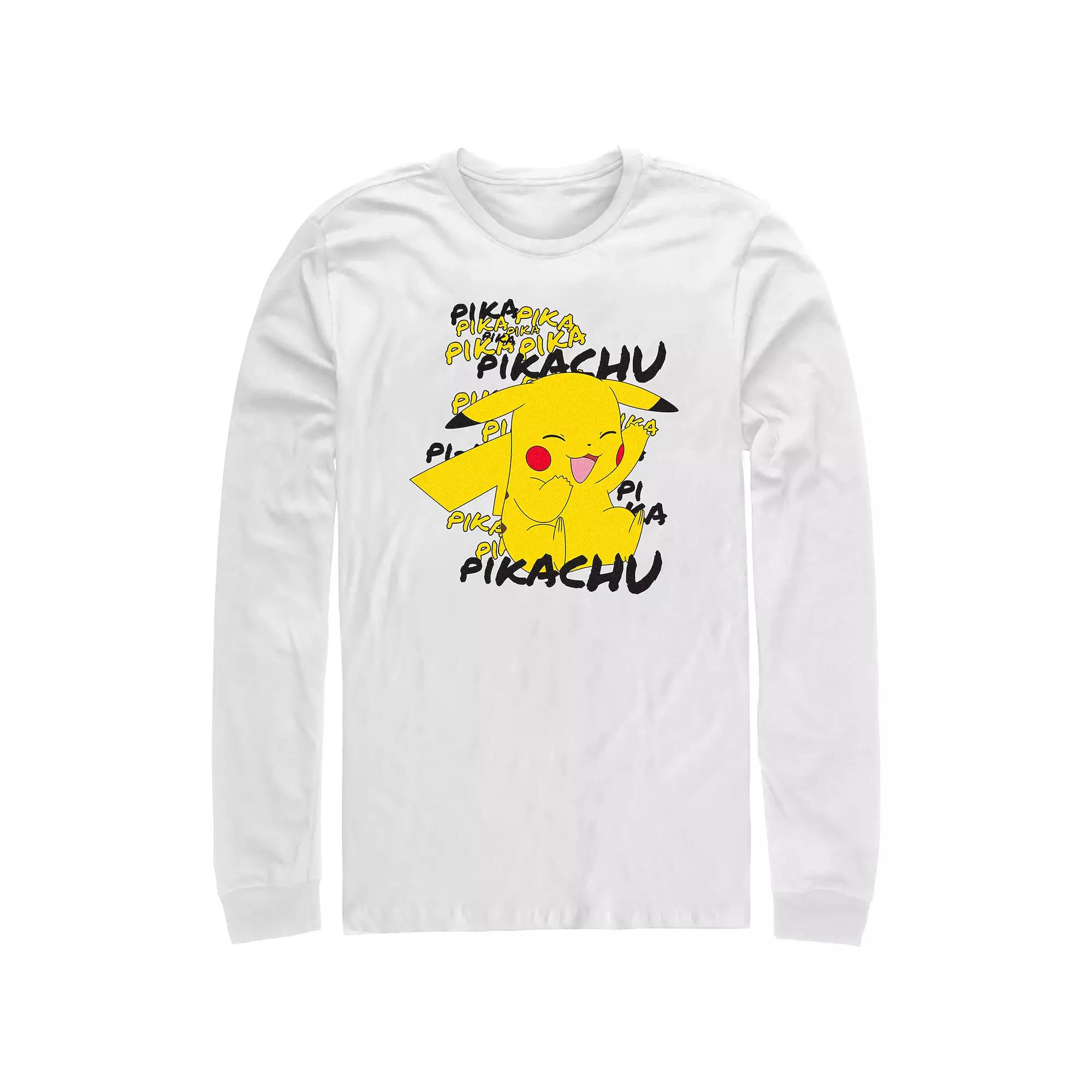 Men's Pokemon Pikachu Laughing Graphic Tee,  Product Image