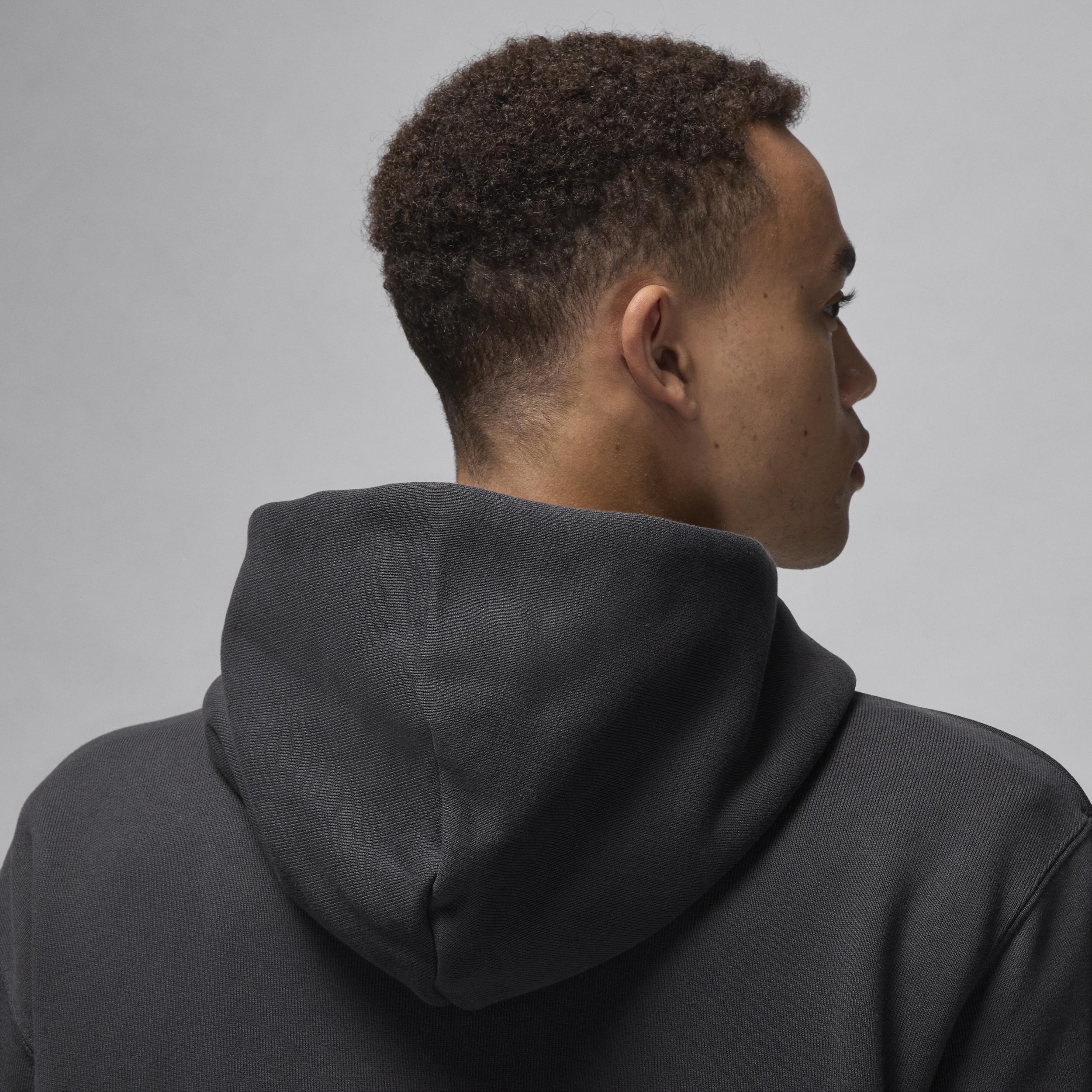 Air Jordan Wordmark Men's Fleece Pullover Hoodie Product Image