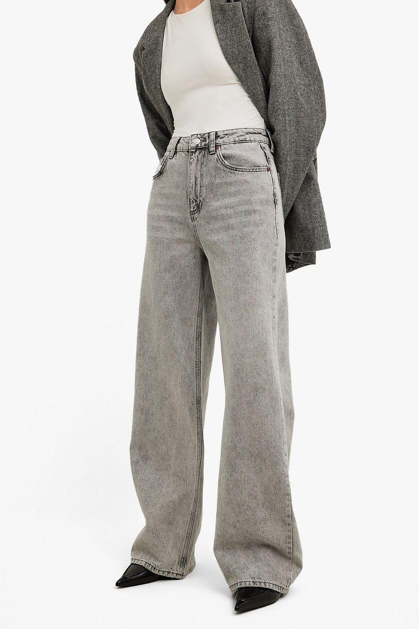 Wide High Waist Jeans Product Image