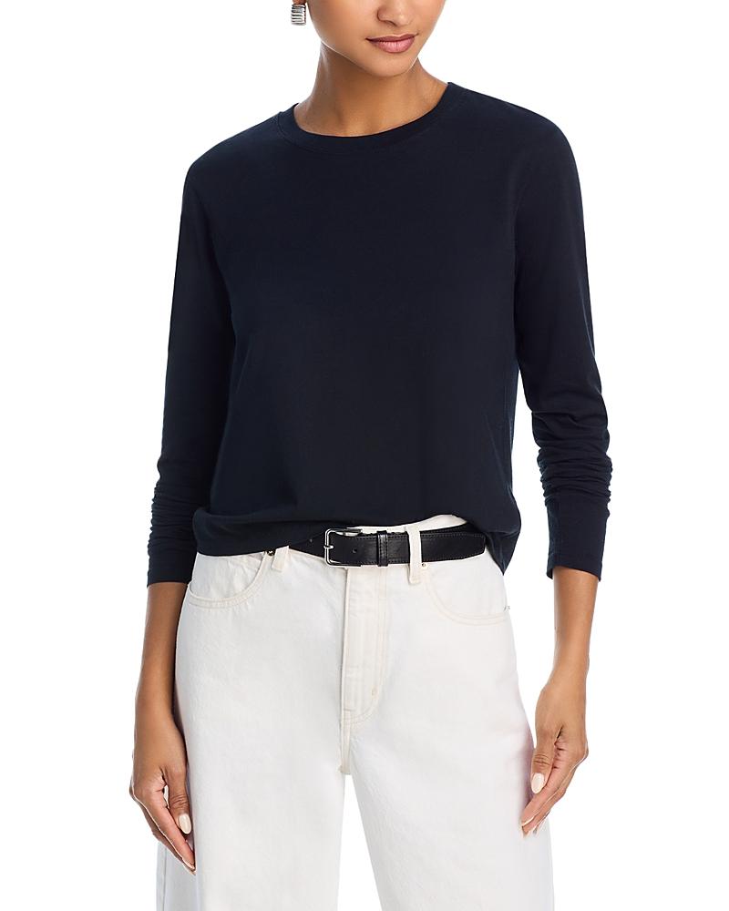 Womens Cotton-Jersey Long-Sleeve Top Product Image