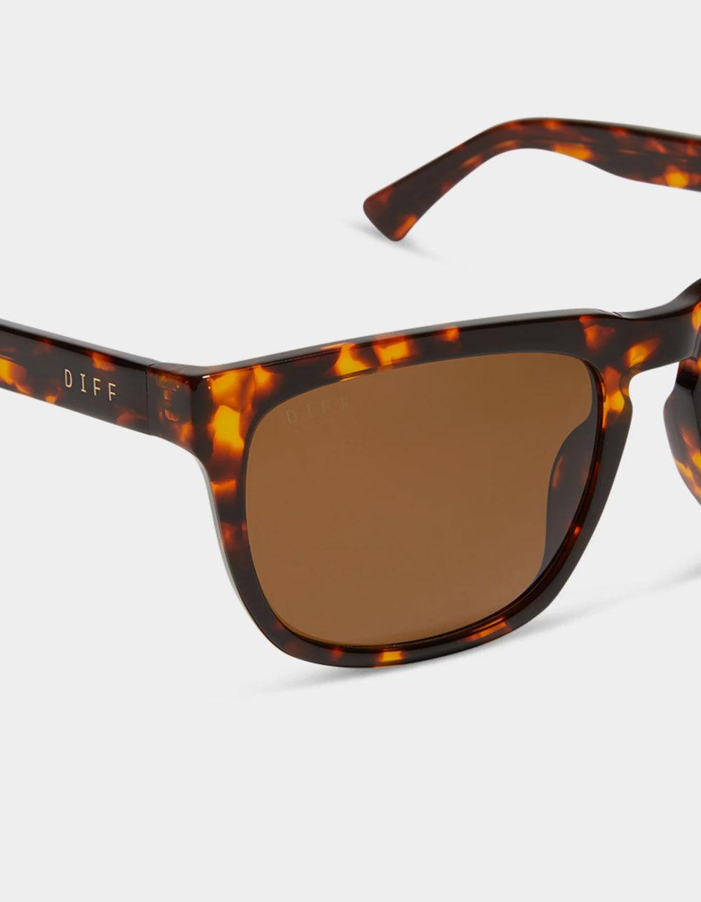 DIFF EYEWEAR Jake Polarized Sunglasses - TORTOISE Product Image