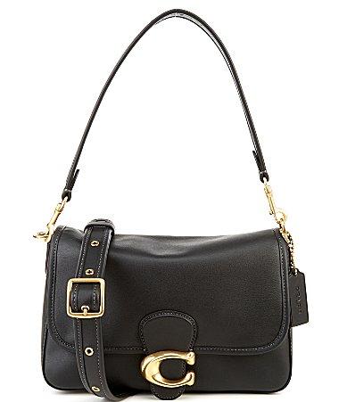 Womens Soft Tabby Calf Leather Shoulder Bag Product Image