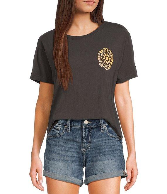 Roxy They See Me Short-Sleeve Boyfriend T-Shirt Product Image