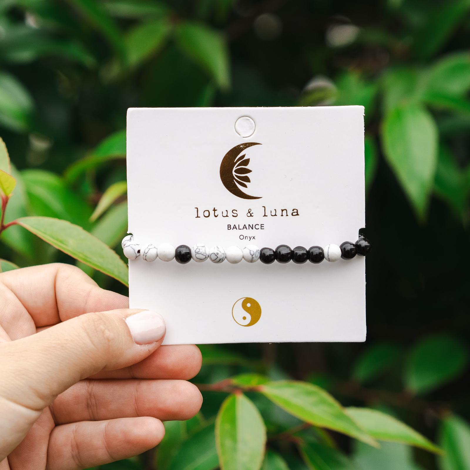 Yin Yang 6mm Healing Bracelet Product Image