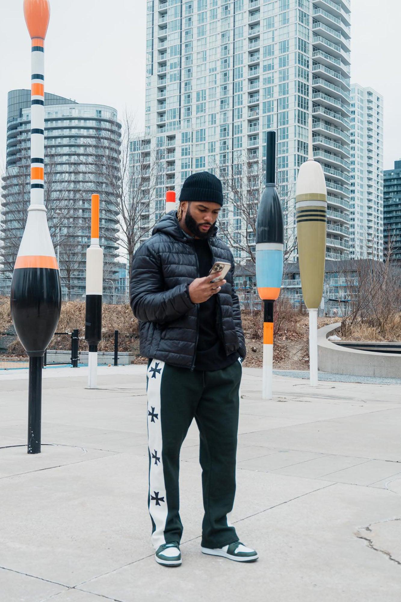 Light Weight Puffer Jacket - Black Male Product Image