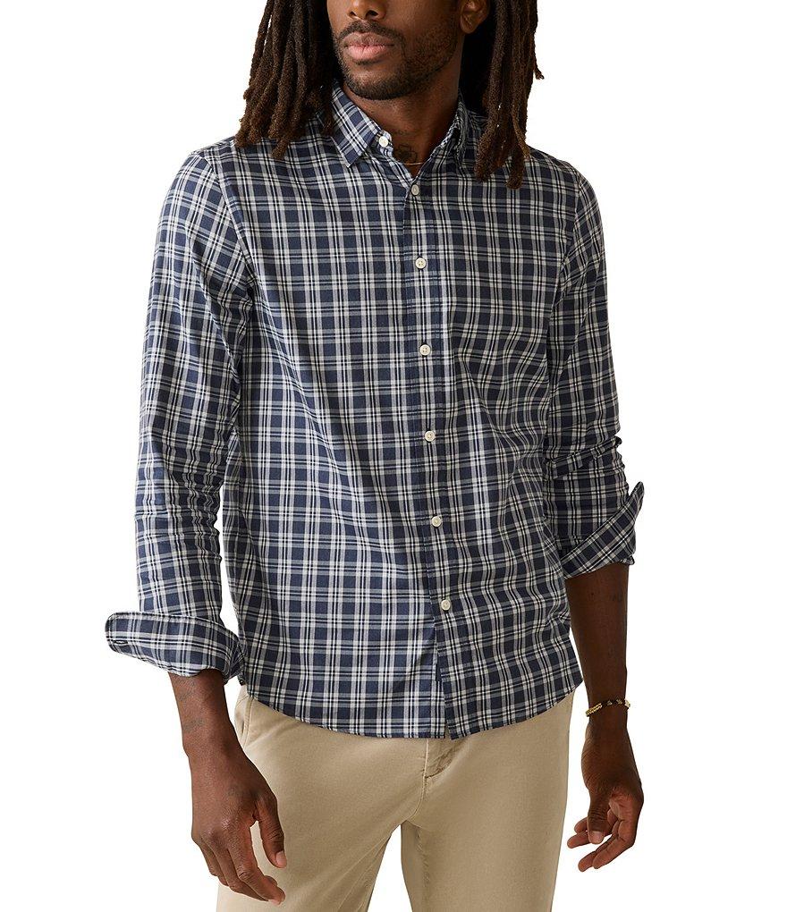 Faherty Performance Stretch Plaid Movement Woven Shirt Product Image
