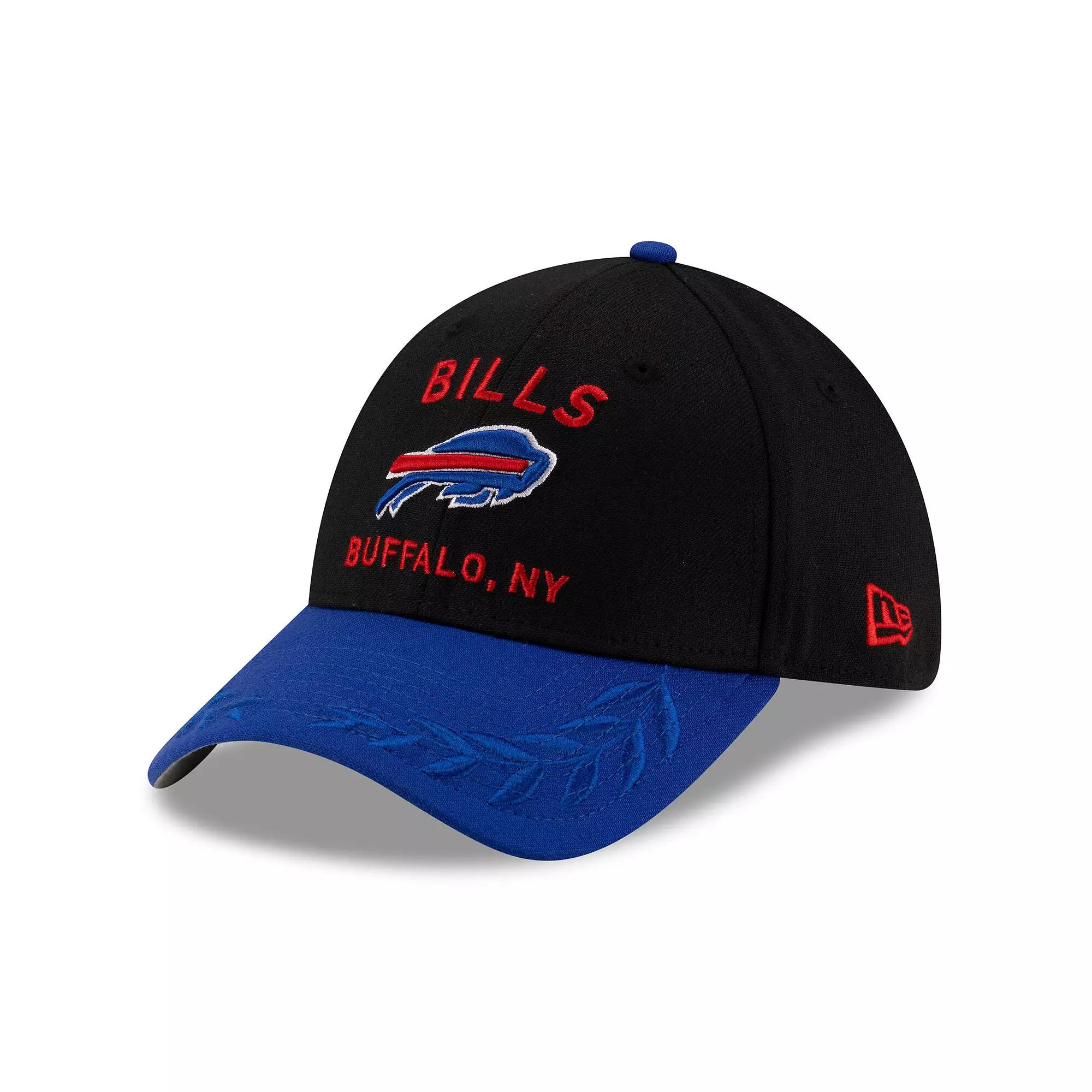 Men's New Era  Black/Royal Buffalo Bills 2025 NFL Draft 39THIRTY Flex Hat, Size: Small/Medium Product Image