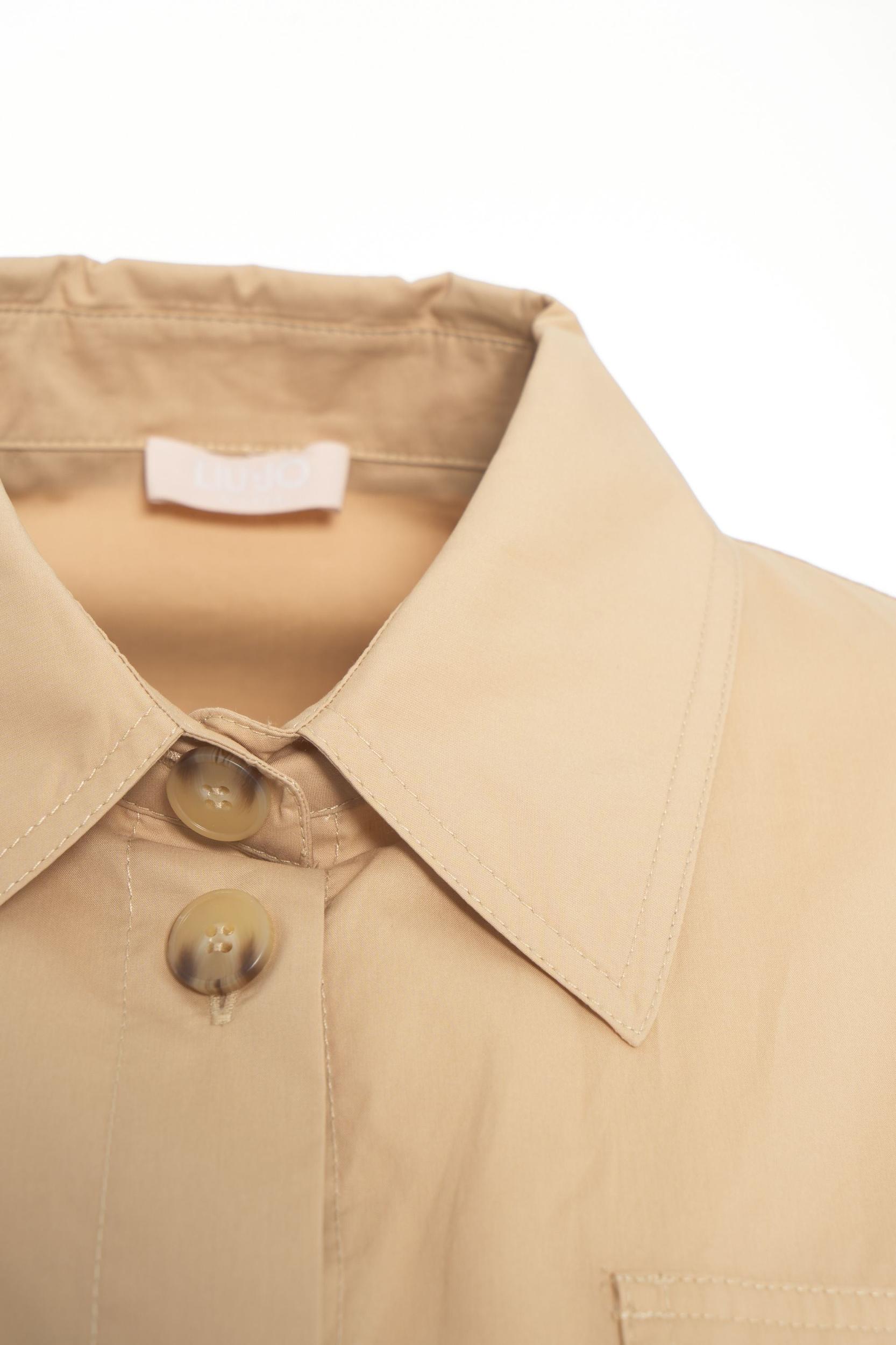 Shirt dress with waist belt Product Image