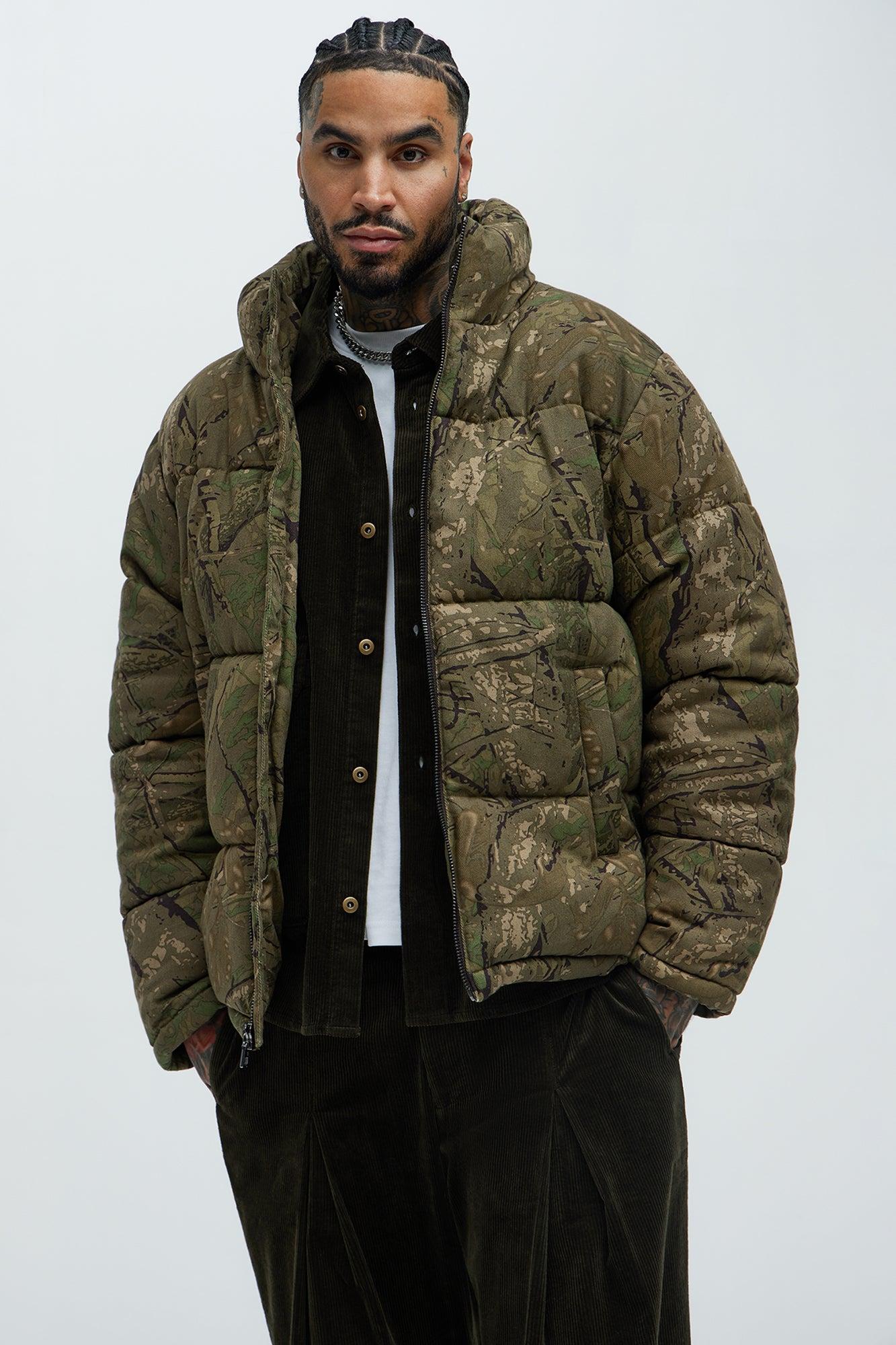 Countryside Puffer Jacket - Camouflage Male Product Image