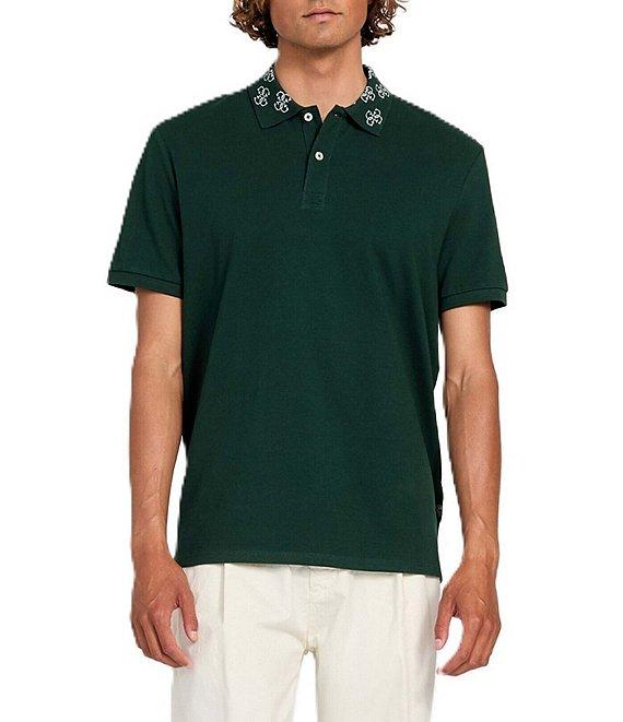 Guess Short Sleeve Polo Shirt Product Image