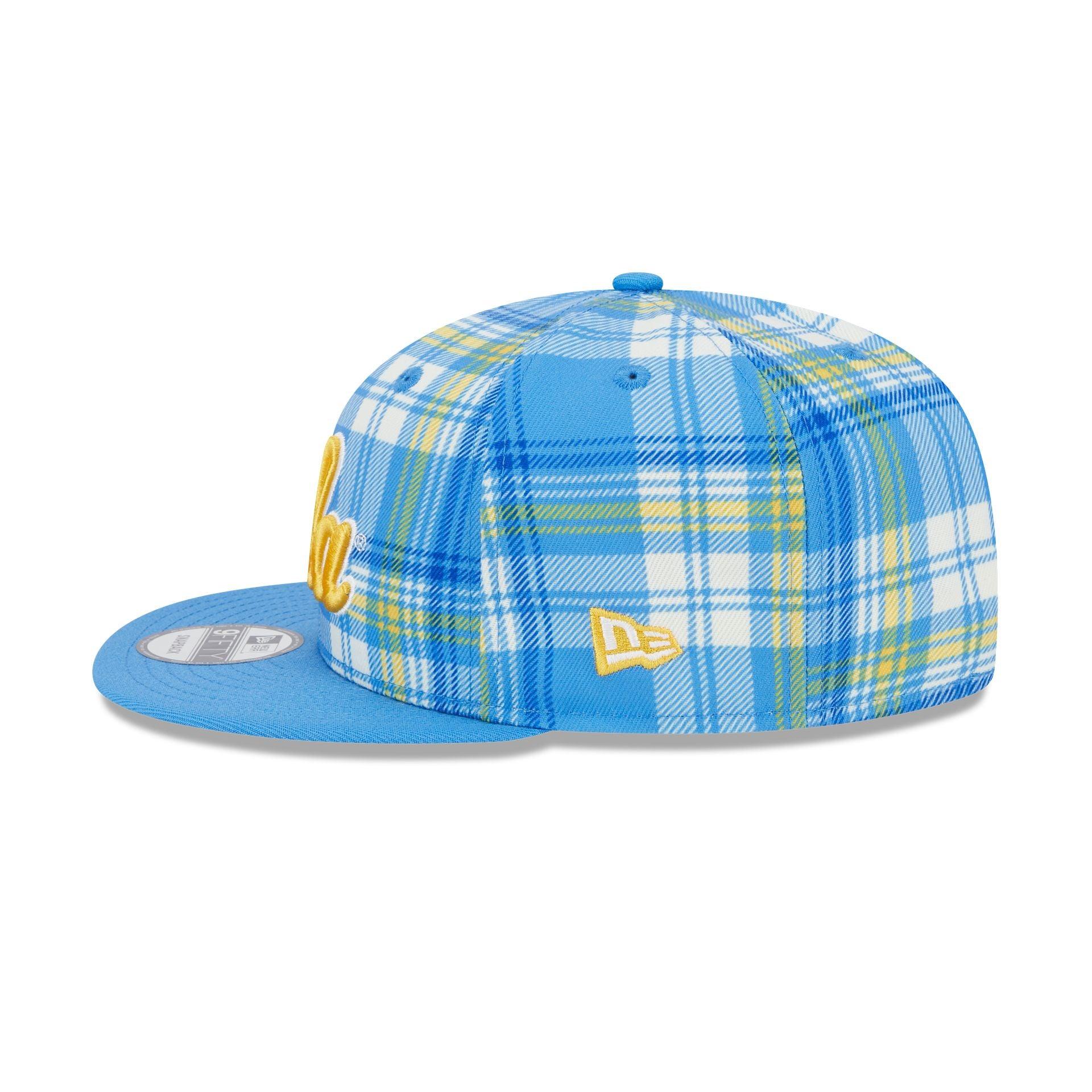 UCLA Bruins Plaid 9FIFTY Snapback Hat Male Product Image