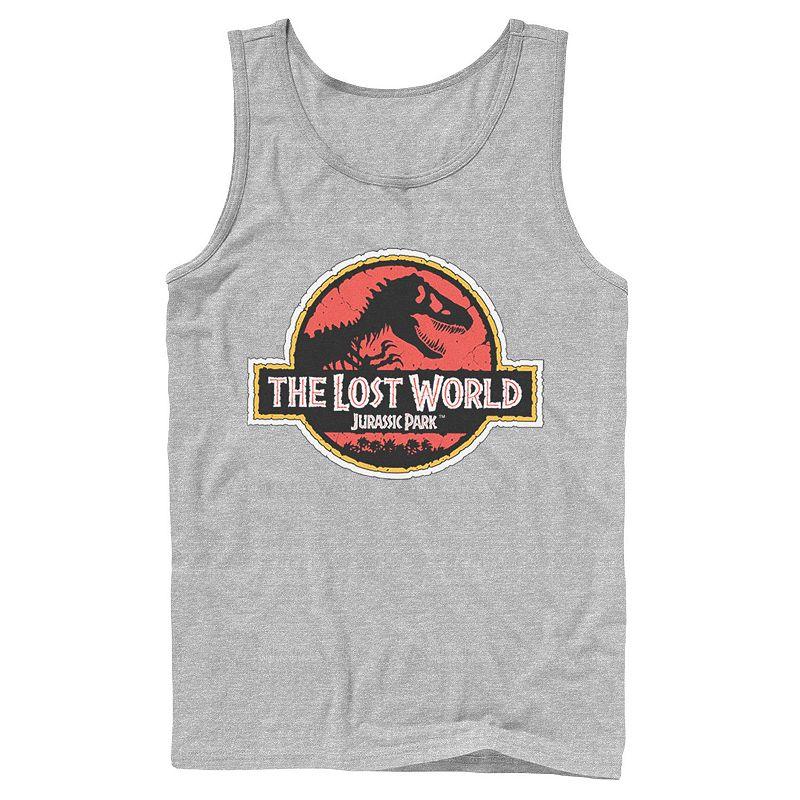 Men's Jurassic Park The Lost World Movie Logo Tank Top,  Product Image