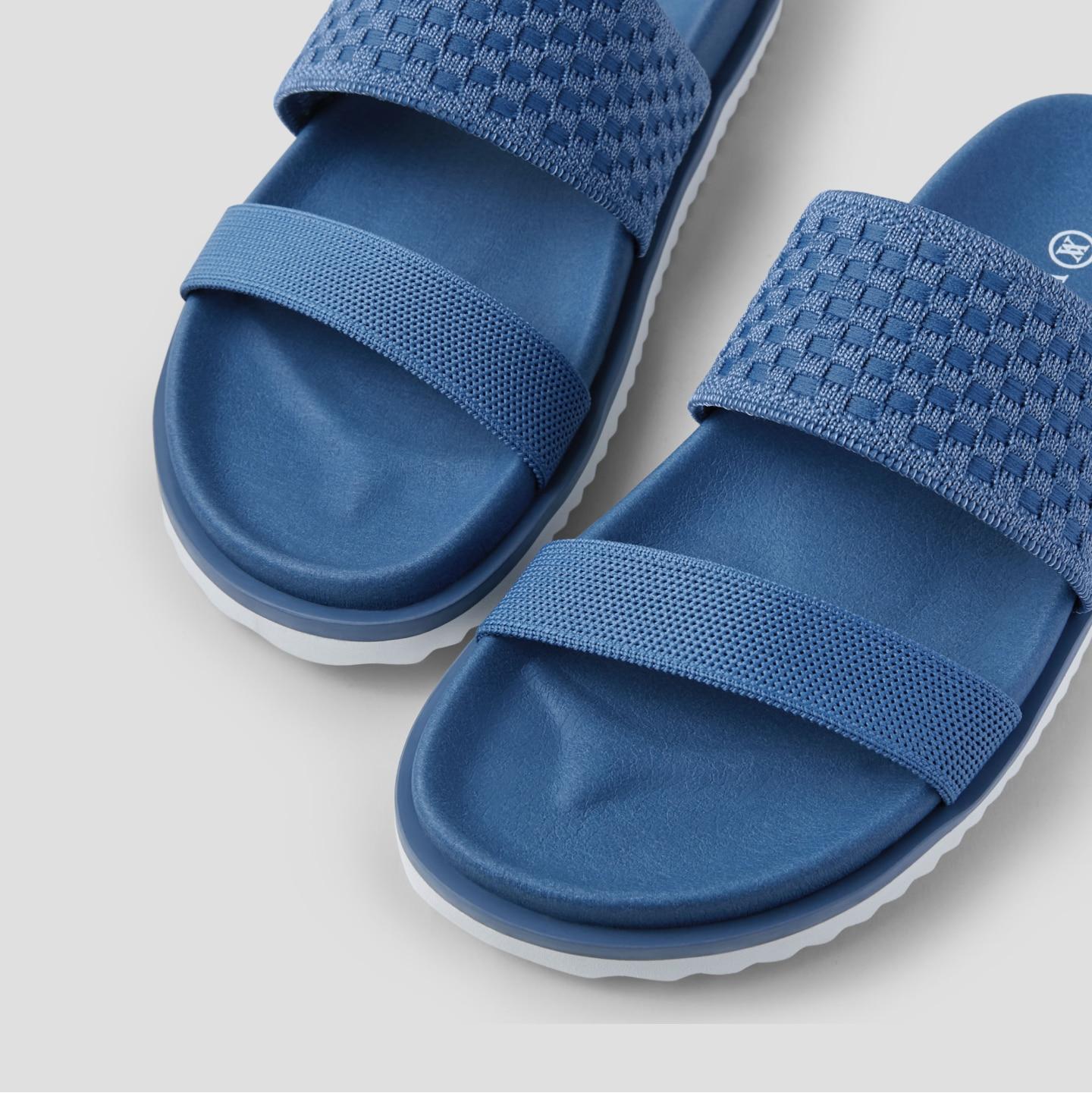 Double Straps Slide Sandals (Naina) Product Image