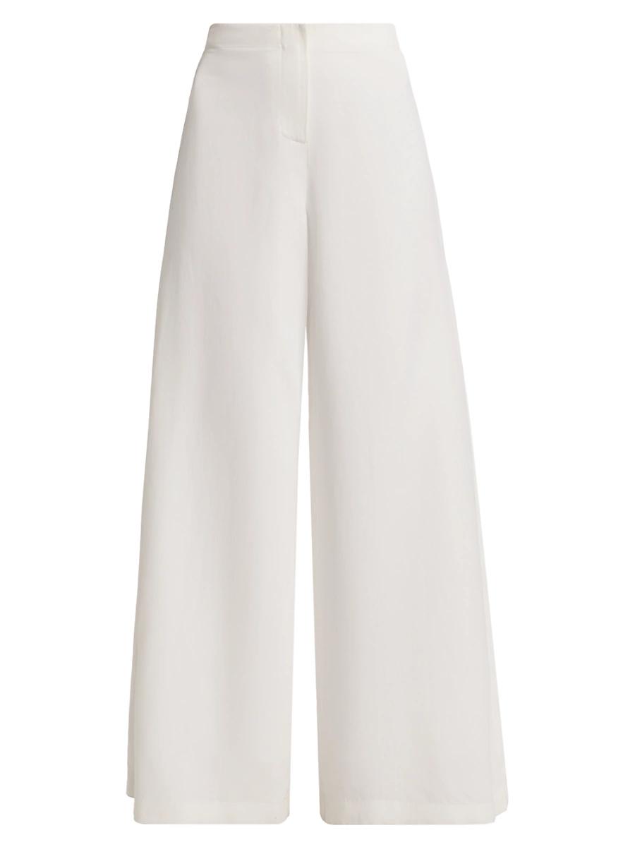 Womens Stevie High-Rise Wide-Leg Pants Product Image