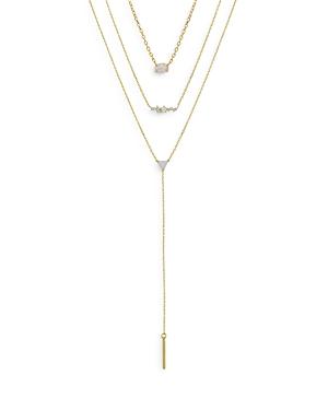 Ettika Opal Pendant Layer Necklaces, Set of 3 Product Image