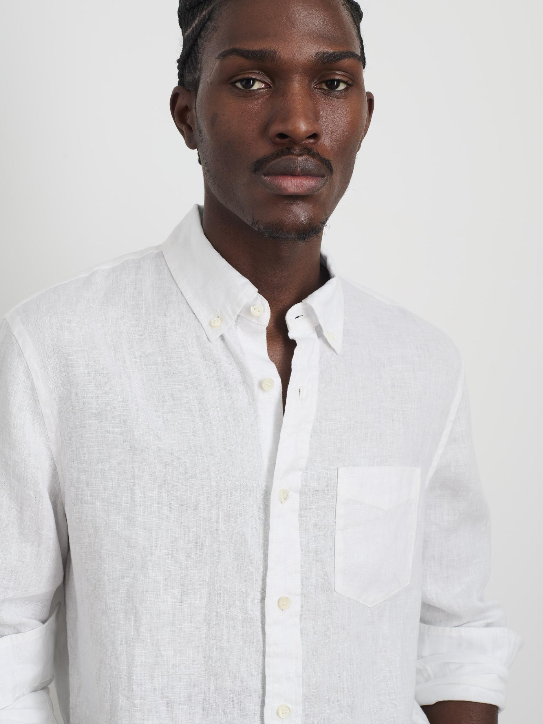 Mill Shirt in Linen Product Image