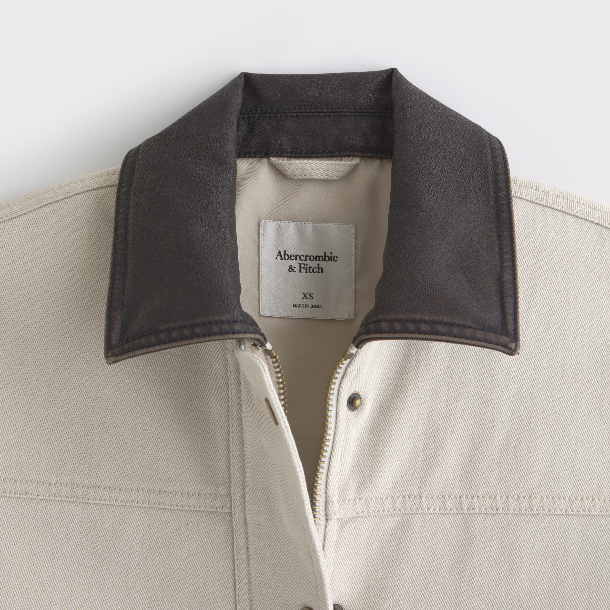 Cinched Waist Workwear Jacket Product Image