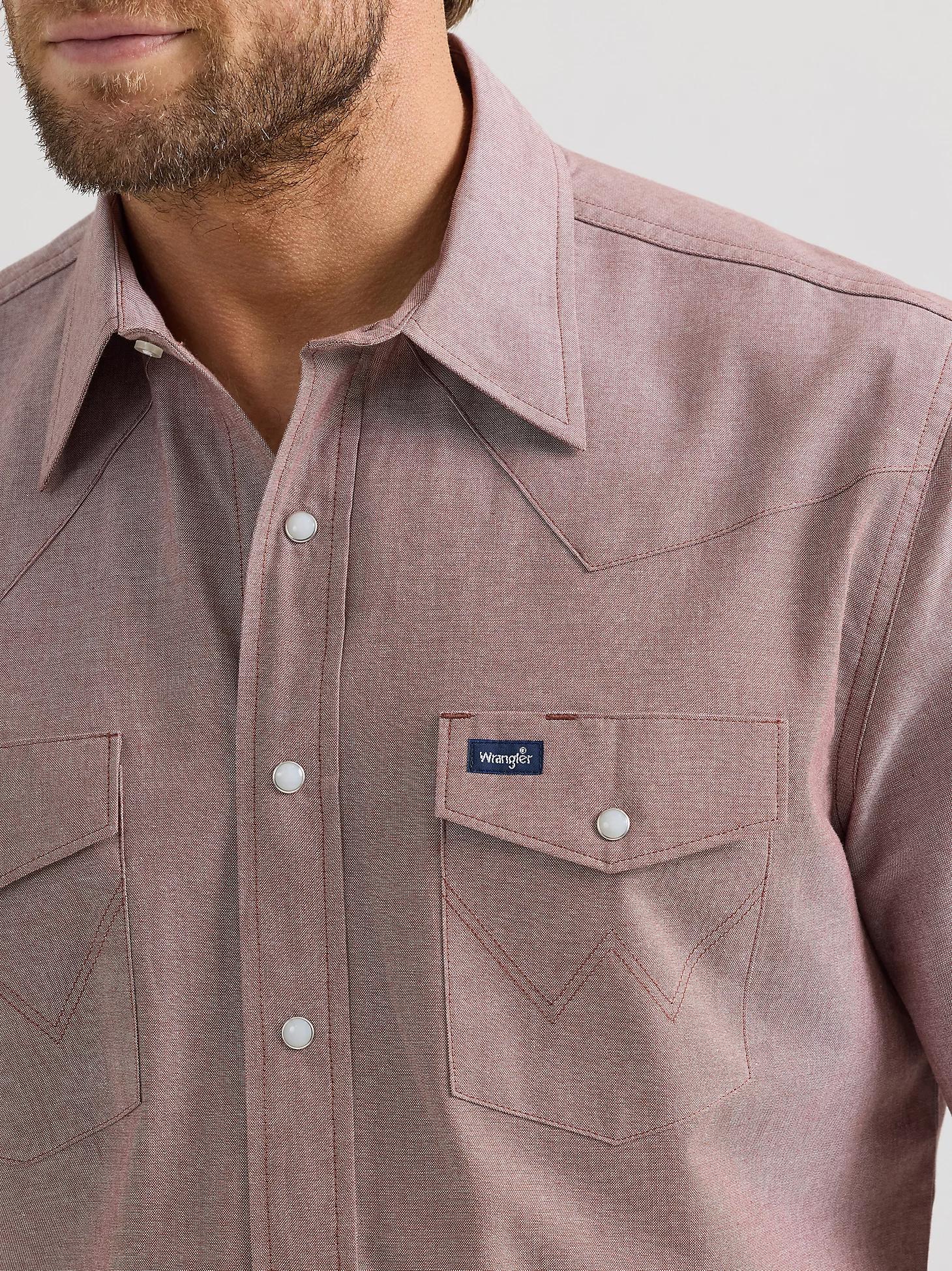 Cowboy Cut® Short Sleeve Classic Work Western Workshirt | Men's SHIRTS | Wrangler® Product Image