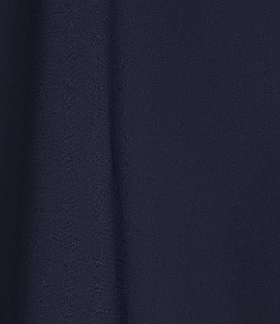 Jude Connally Emerson Jude Cloth Knit Point Collar Puffed Sleeve Shift Dress Product Image