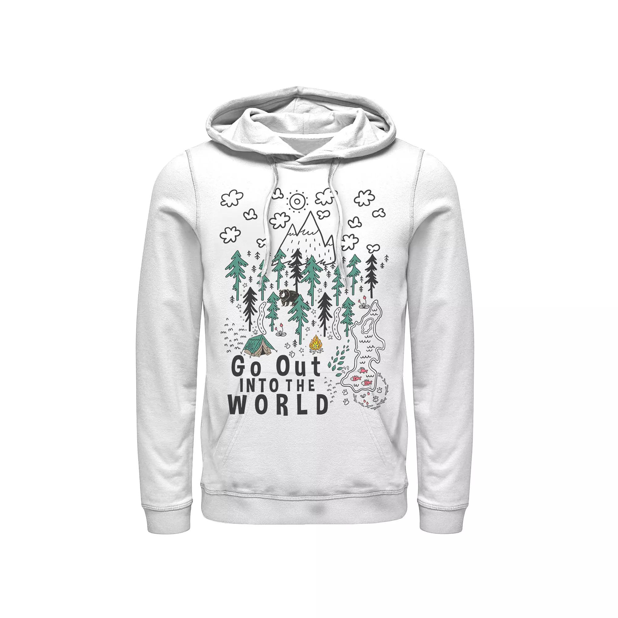 Men's Camping Go Out Into The World Hoodie,  Product Image