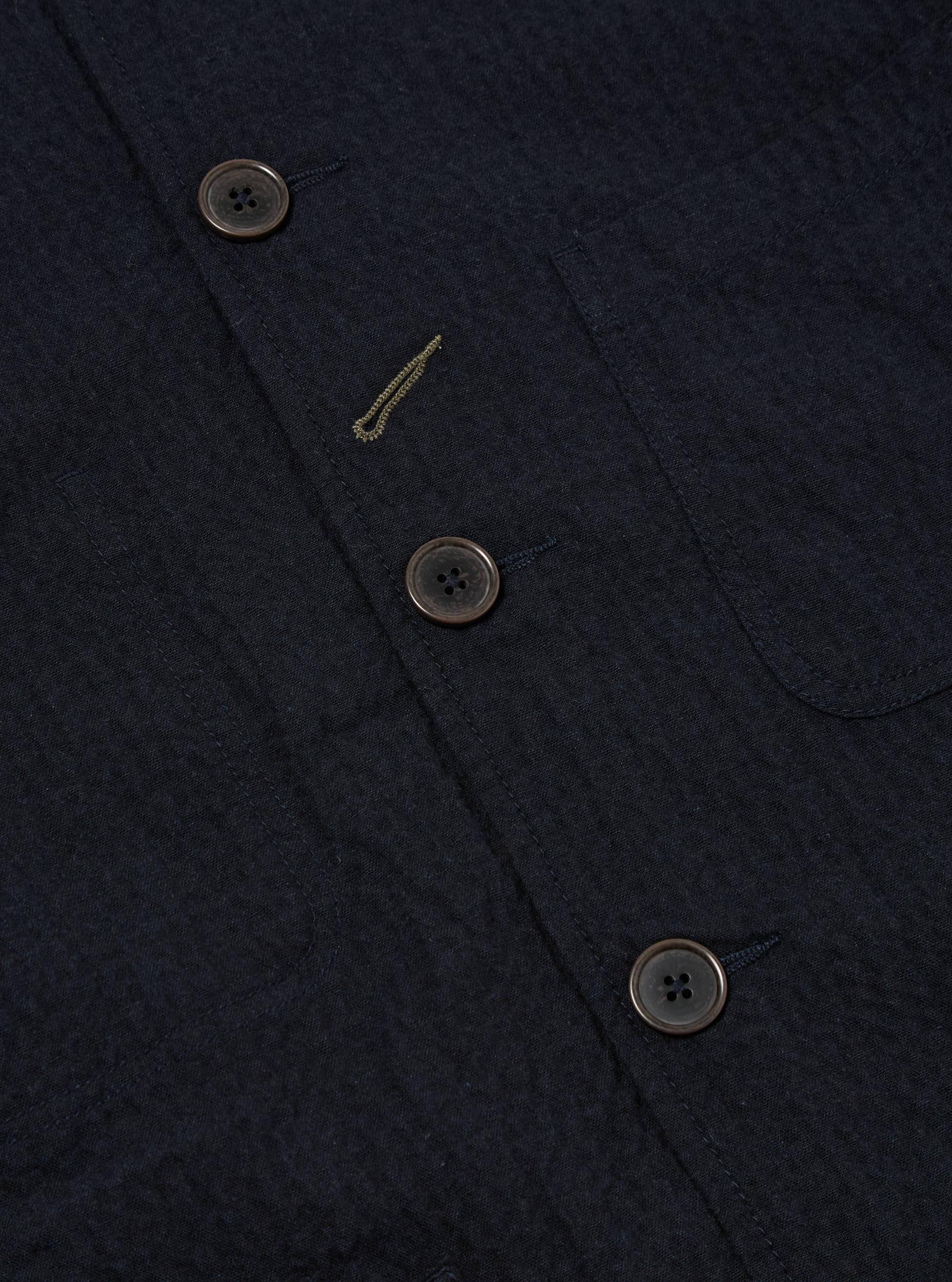 Dark Navy Ospina Cotton Original Bakers Jacket Product Image