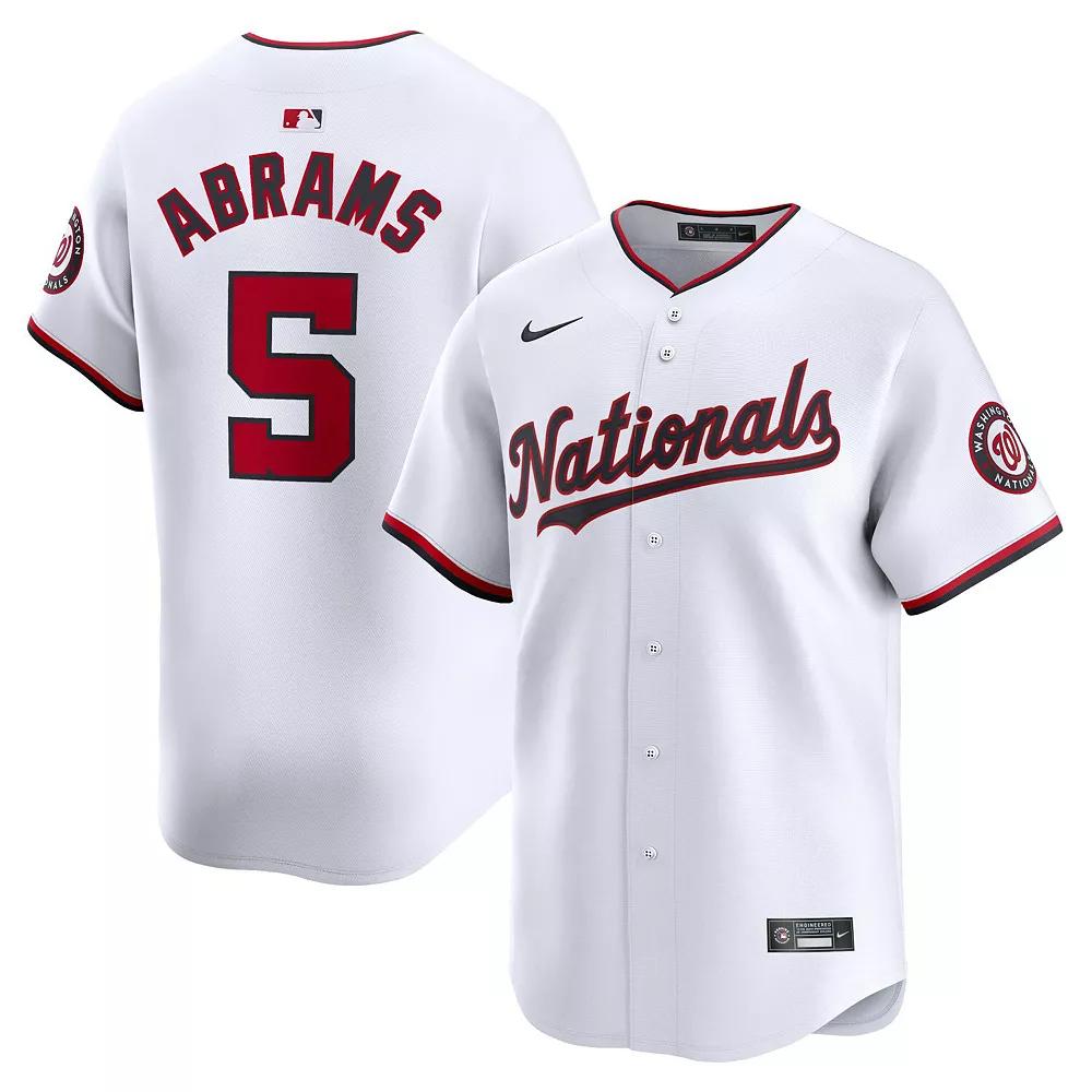 CJ Abrams Washington Nationals Nike Mens Dri-FIT ADV MLB Limited Jersey | T7LMWTHOWT9-00B Product Image