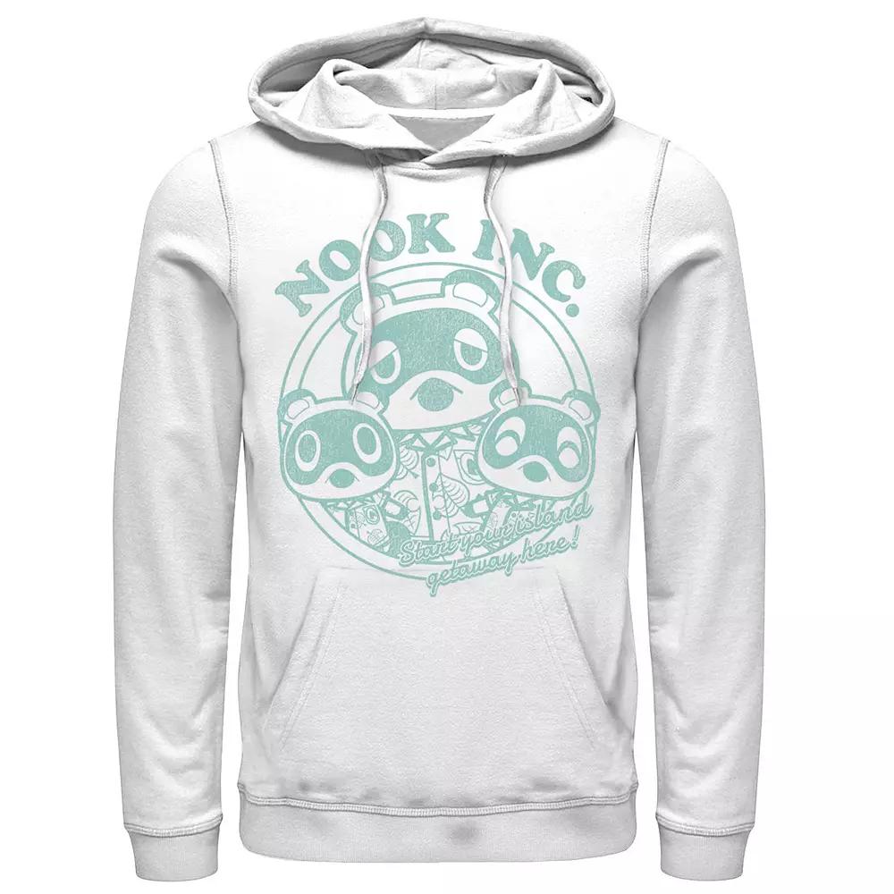 Men's Animal Crossing: New Horizons Nook Inc.Island Getaway Hoodie,  Product Image