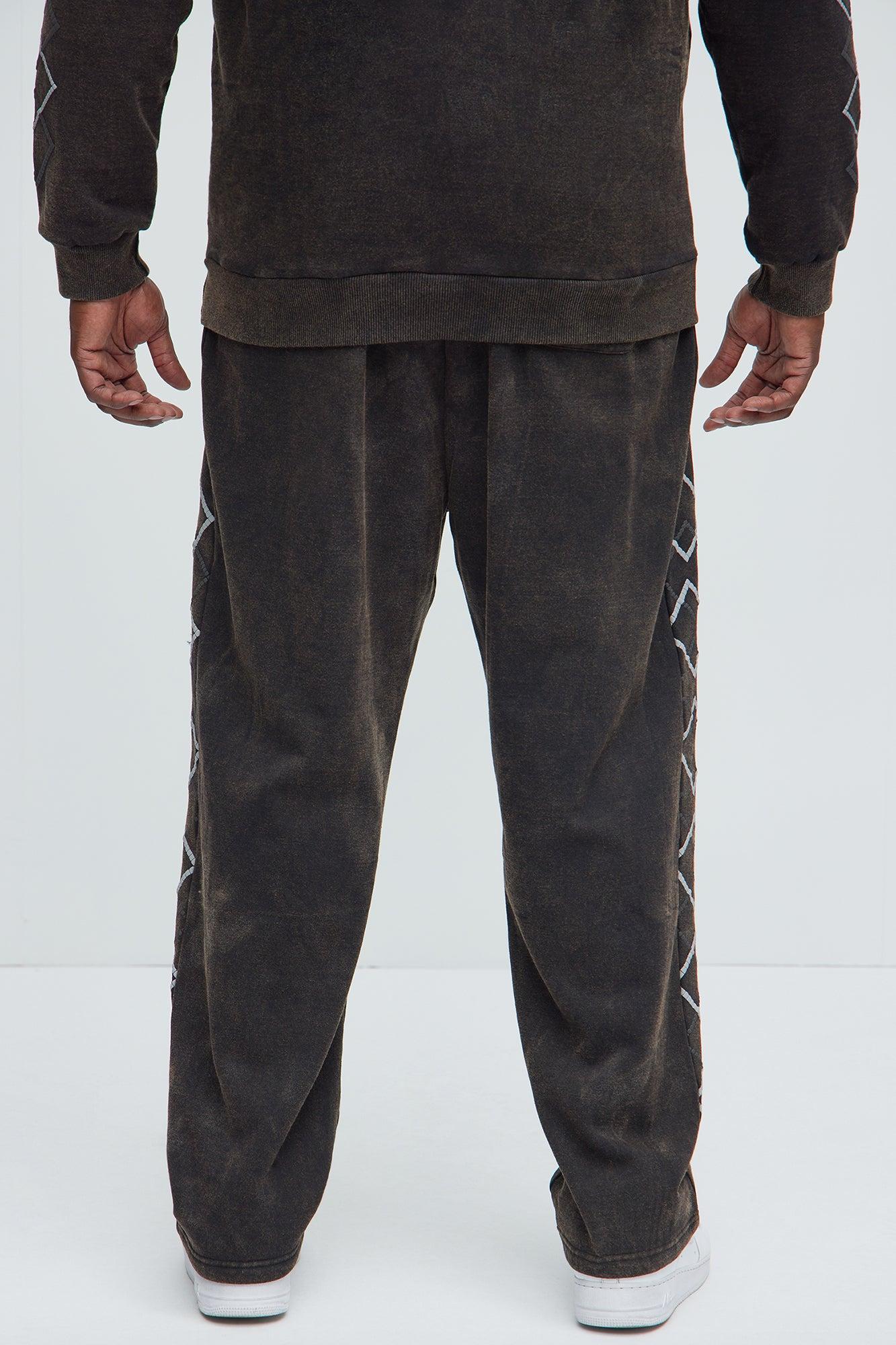 No Love Lost Skeleton Sweatpants - Black Product Image