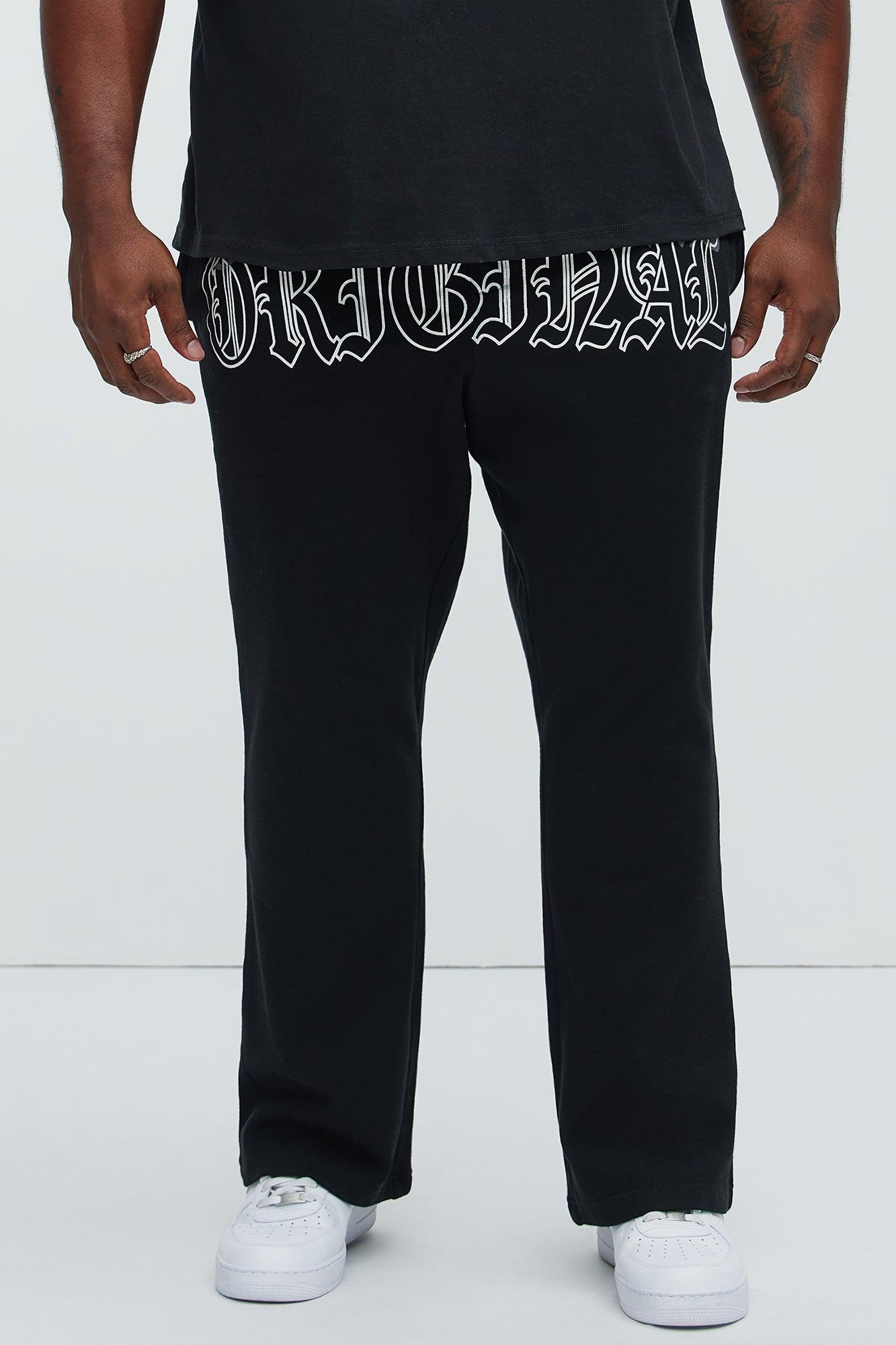 Tyson Originals Skinny Flare Sweatpant - Black Product Image