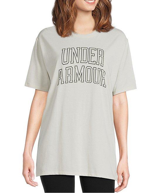 Under Armour Rival Campus Crew Neck Short Sleeve Tee Product Image