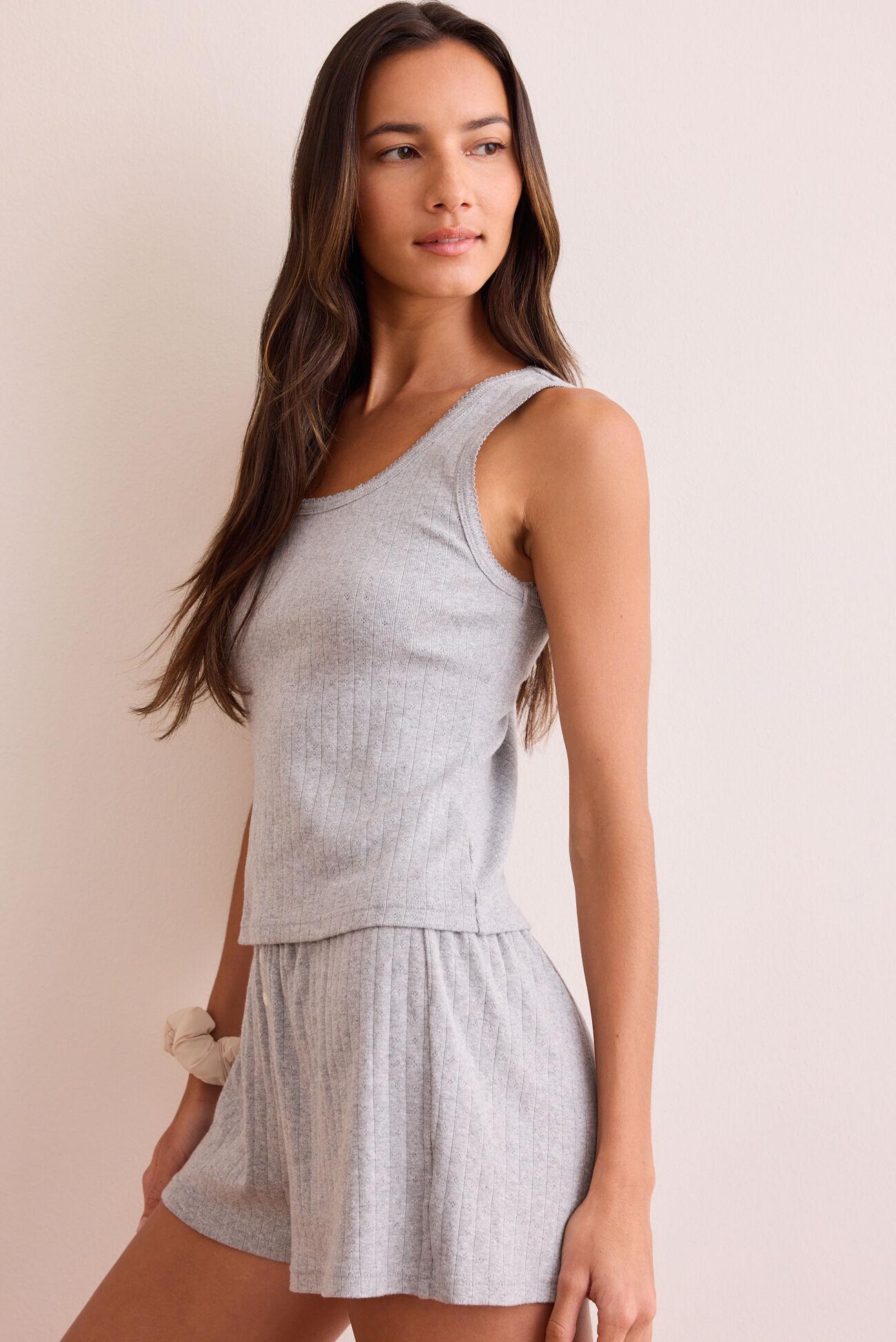 Lace Breeze Rib Tank Product Image