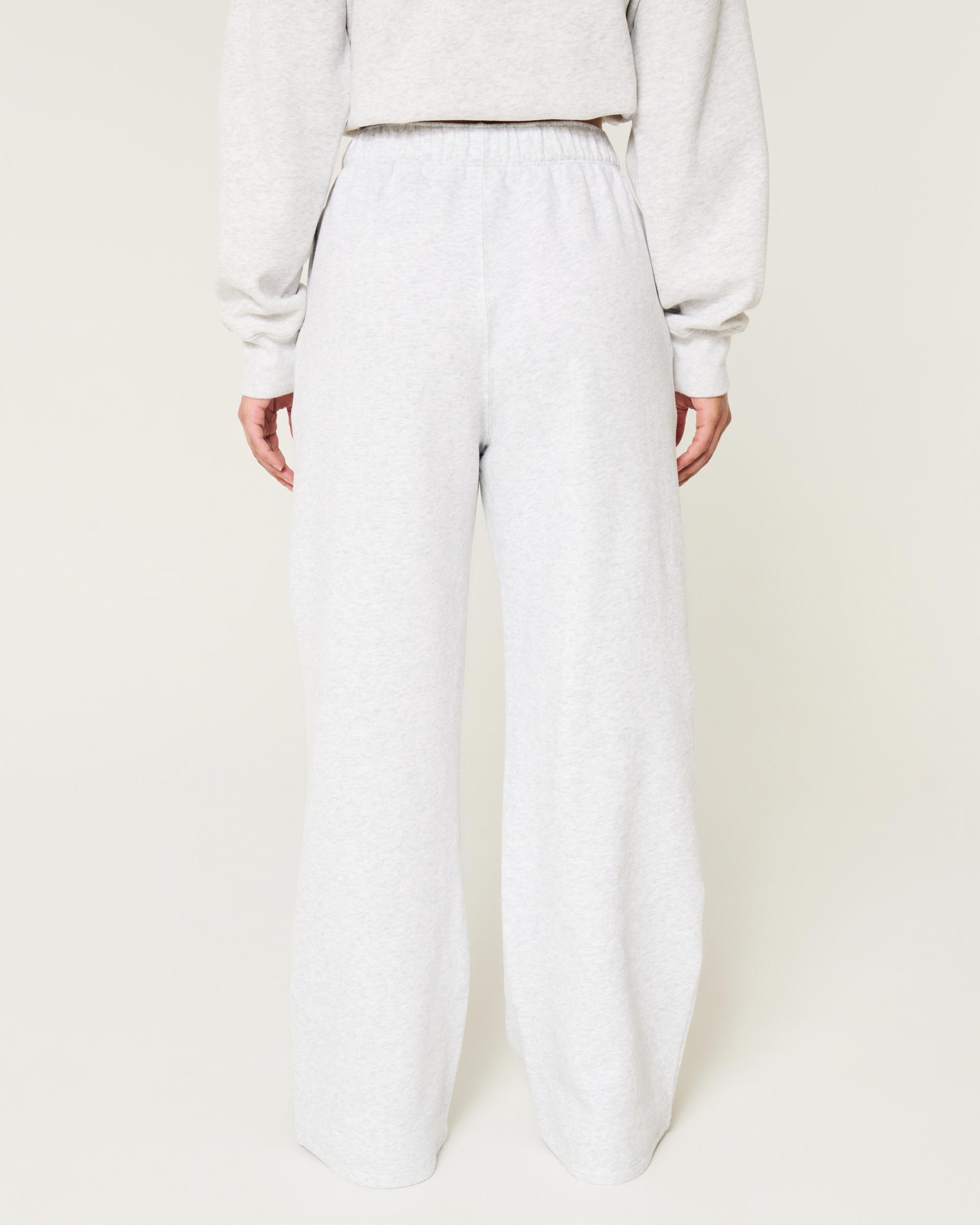 Hollister Feel Good Fleece Wide-Leg Pants Product Image