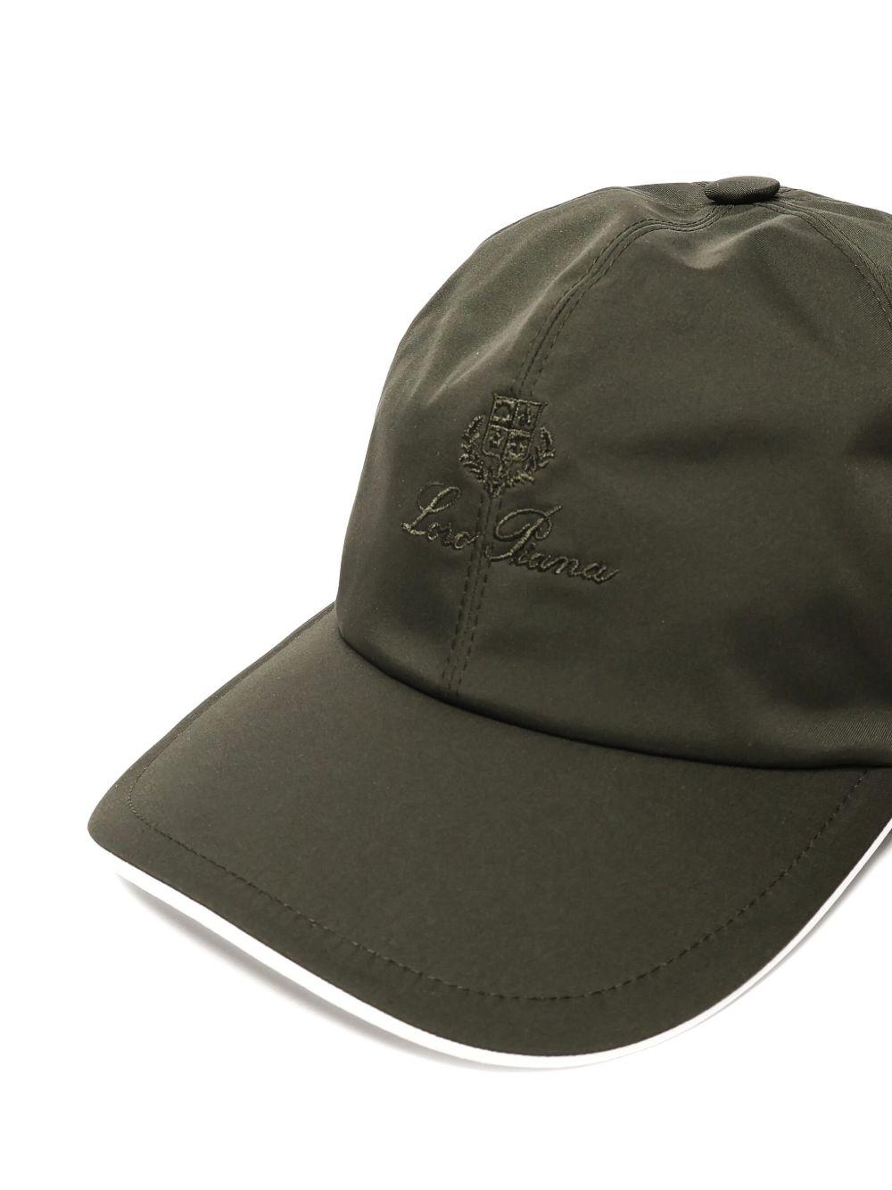 logo-embroidered peak cap Product Image