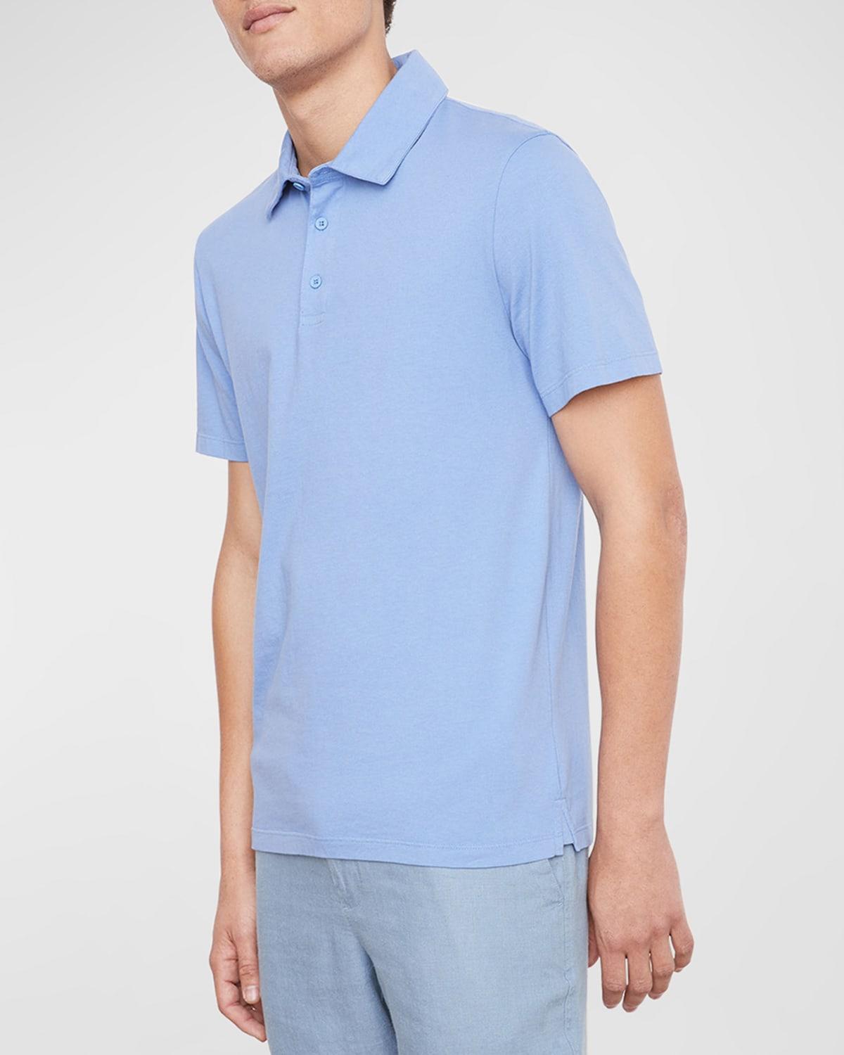 Mens Garment-Dyed Polo Shirt Product Image